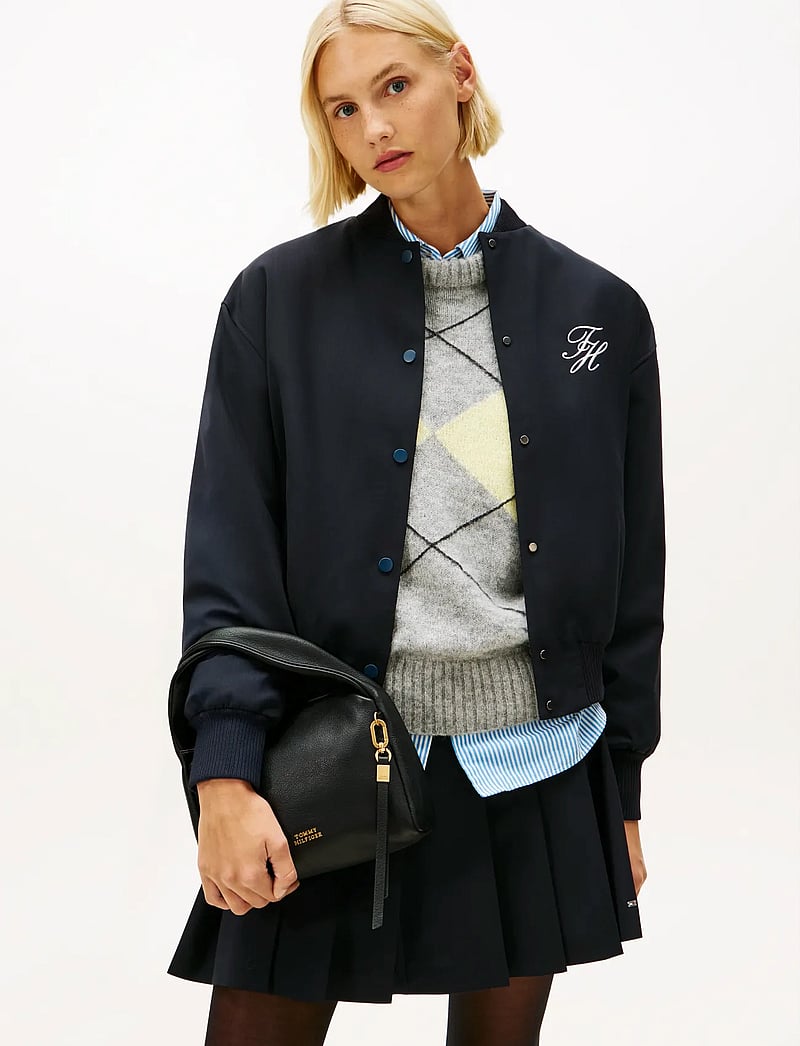 Tommy Hilfiger - CITY LEATHER MINI BAG - erilised sündmused - black - 0