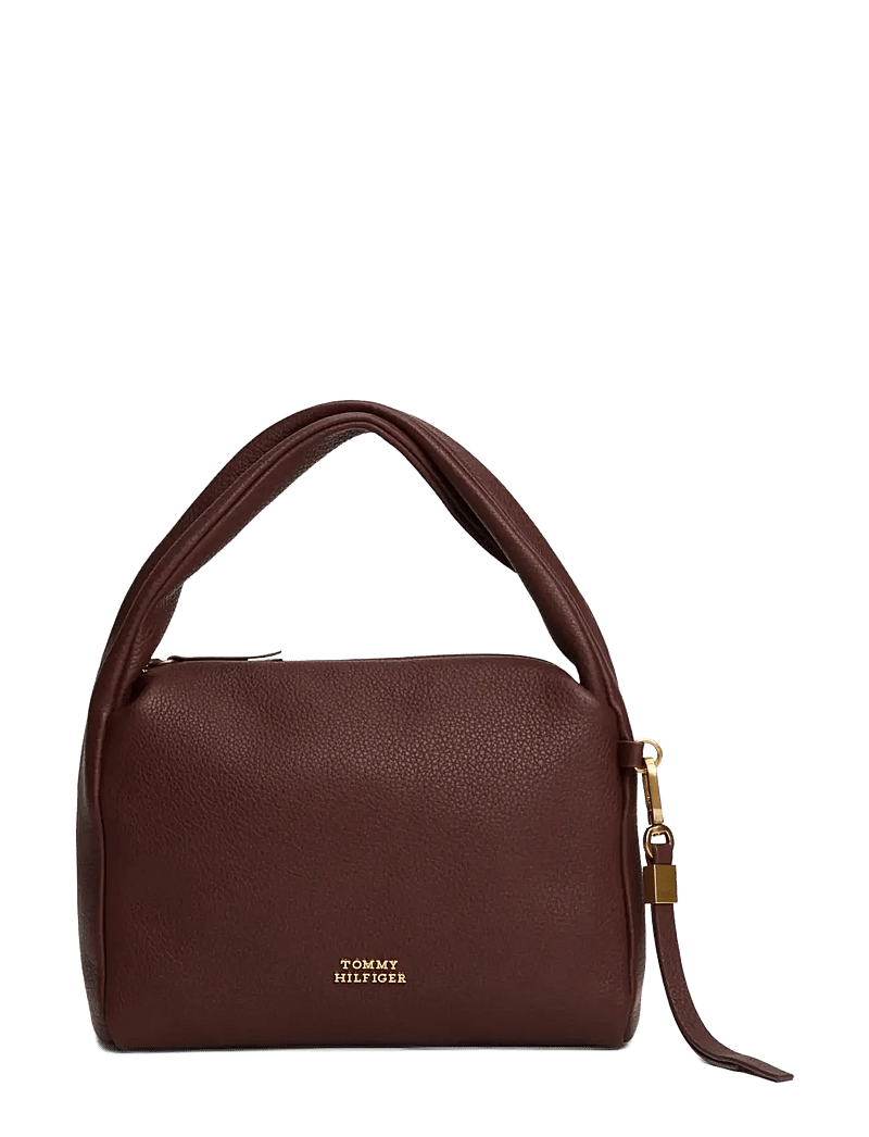 Tommy Hilfiger - CITY LEATHER MINI BAG - special occasions - rich walnut - 1