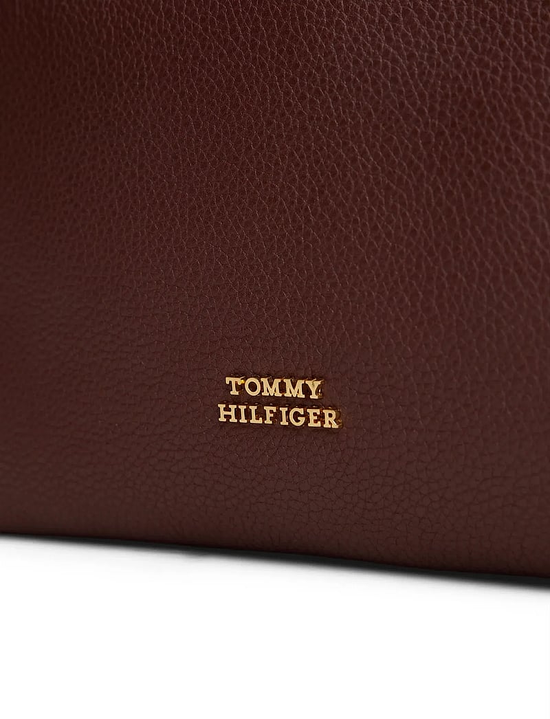 Tommy Hilfiger - CITY LEATHER MINI BAG - special occasions - rich walnut - 4