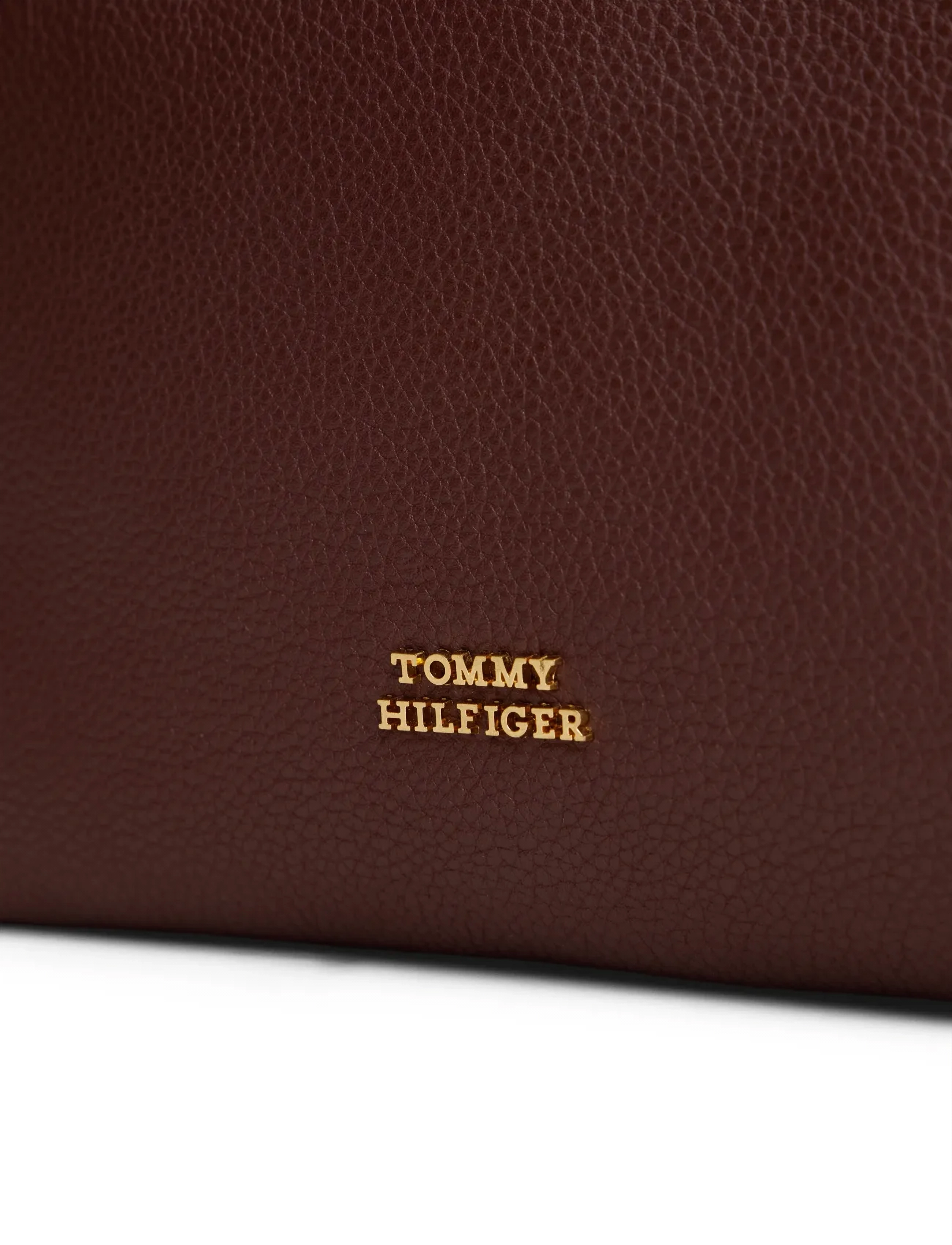 Tommy Hilfiger - CITY LEATHER MINI BAG - erityistilaisuudet - rich walnut - 4