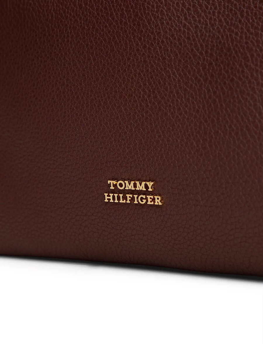 Tommy Hilfiger - CITY LEATHER MINI BAG - besondere anlässe - rich walnut - 4