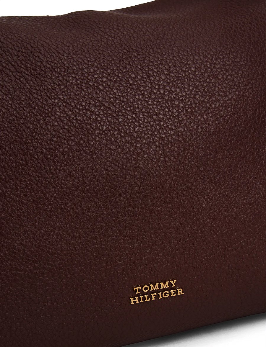 Tommy Hilfiger - CITY LEATHER SHOULDER BAG - handväskor - rich walnut - 4