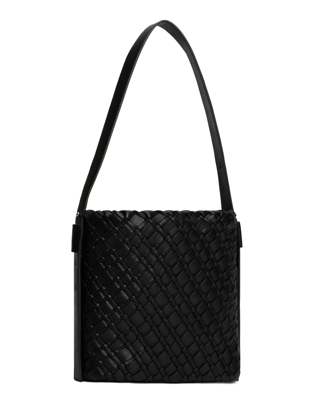 Tommy Hilfiger - TH BRAIDED SHOULDER BAG - festtøj til outletpriser - black - 2