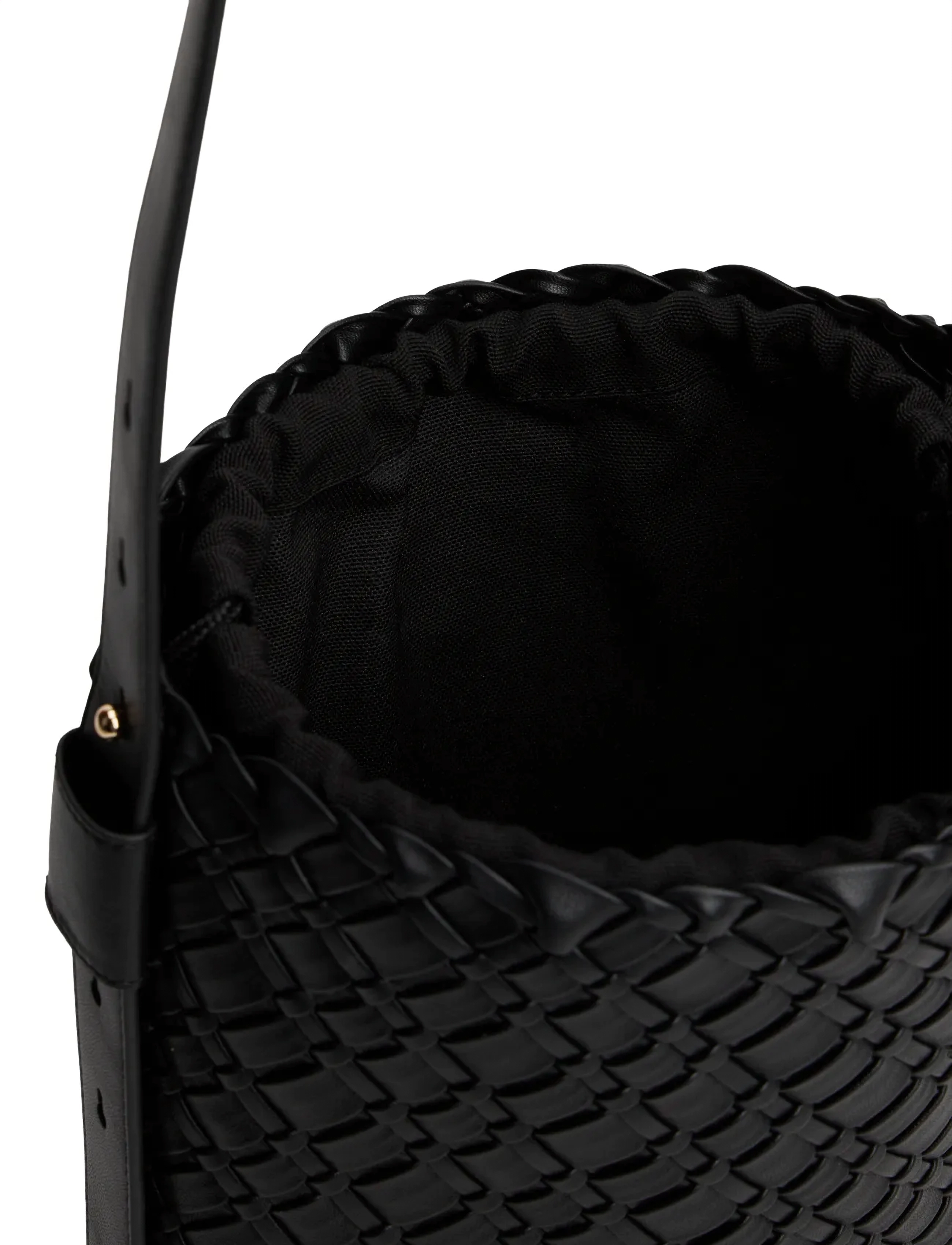 Tommy Hilfiger - TH BRAIDED SHOULDER BAG - festtøj til outletpriser - black - 3
