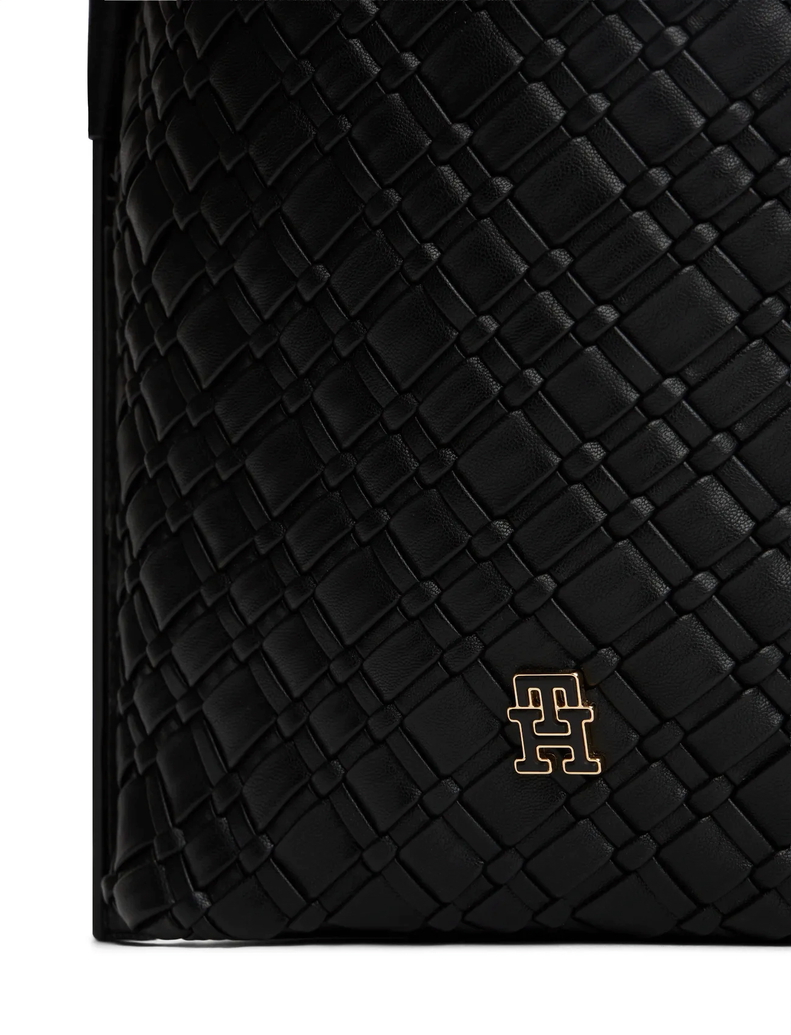Tommy Hilfiger - TH BRAIDED SHOULDER BAG - igapäevane stiil - black - 4