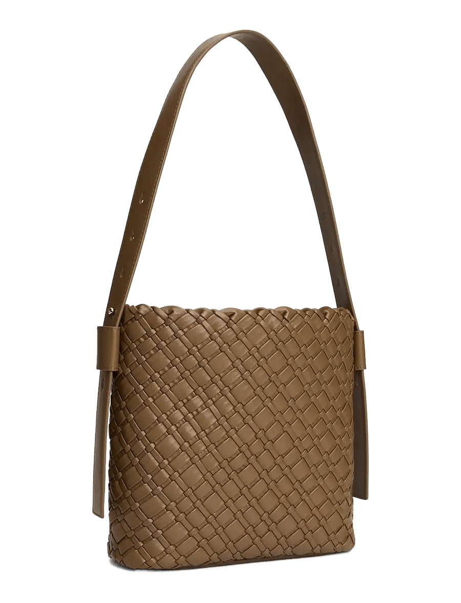 Tommy Hilfiger - TH BRAIDED SHOULDER BAG - vardagsstil - nordic taupe - 2