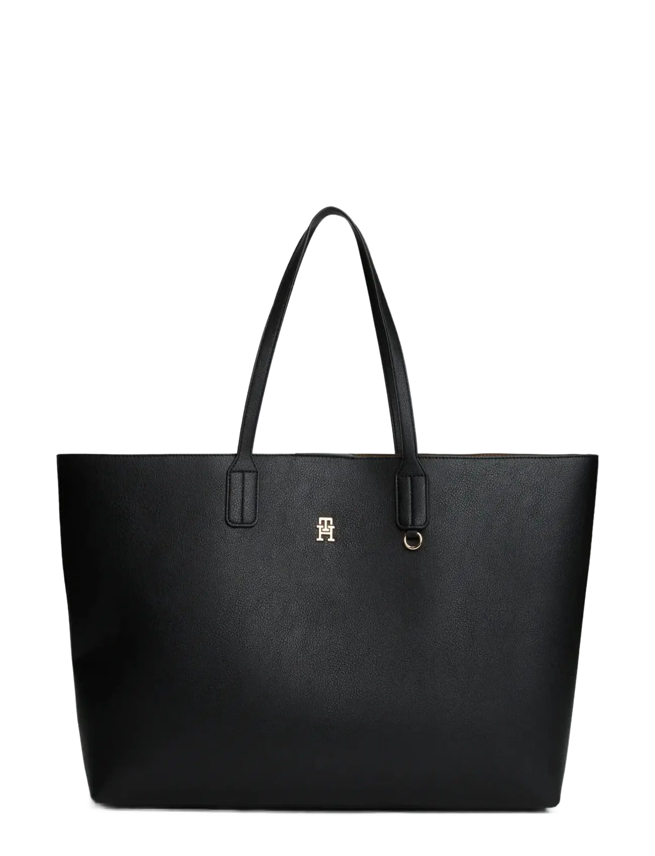 Tommy Hilfiger TH ICON TOTE - Totes - BLACK / black