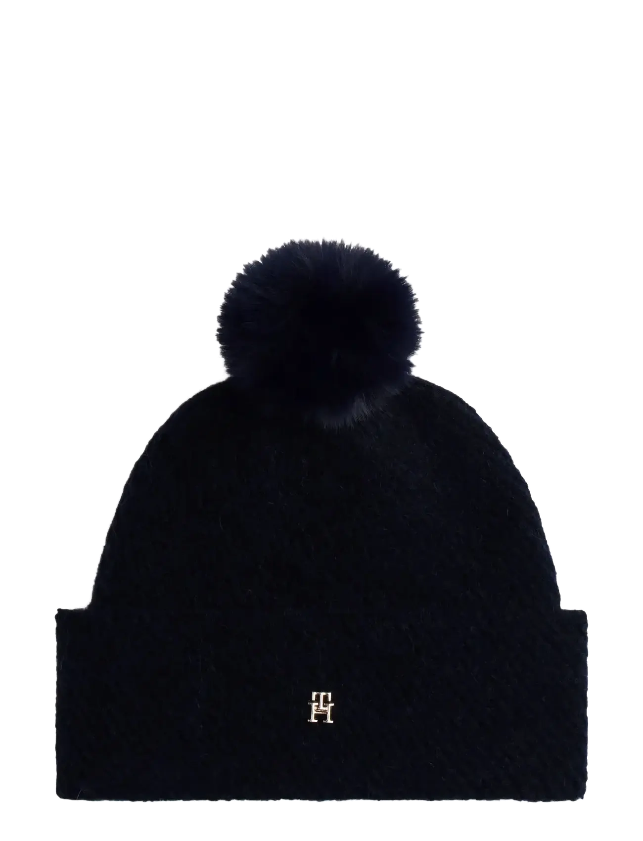 Tommy Hilfiger POM POM BEANIE GP - Transitional Layering - SPACE BLUE / navy