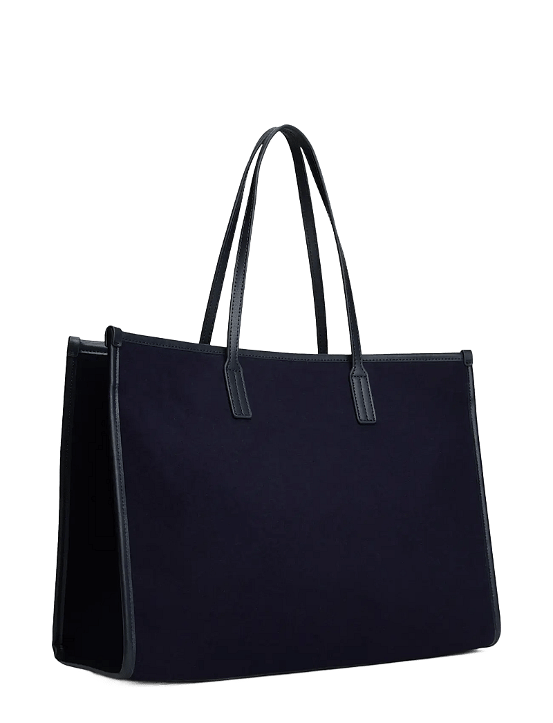 Tommy Hilfiger - TH CITY LARGE TOTE MELTON - speciella tillfällen - space blue - 2