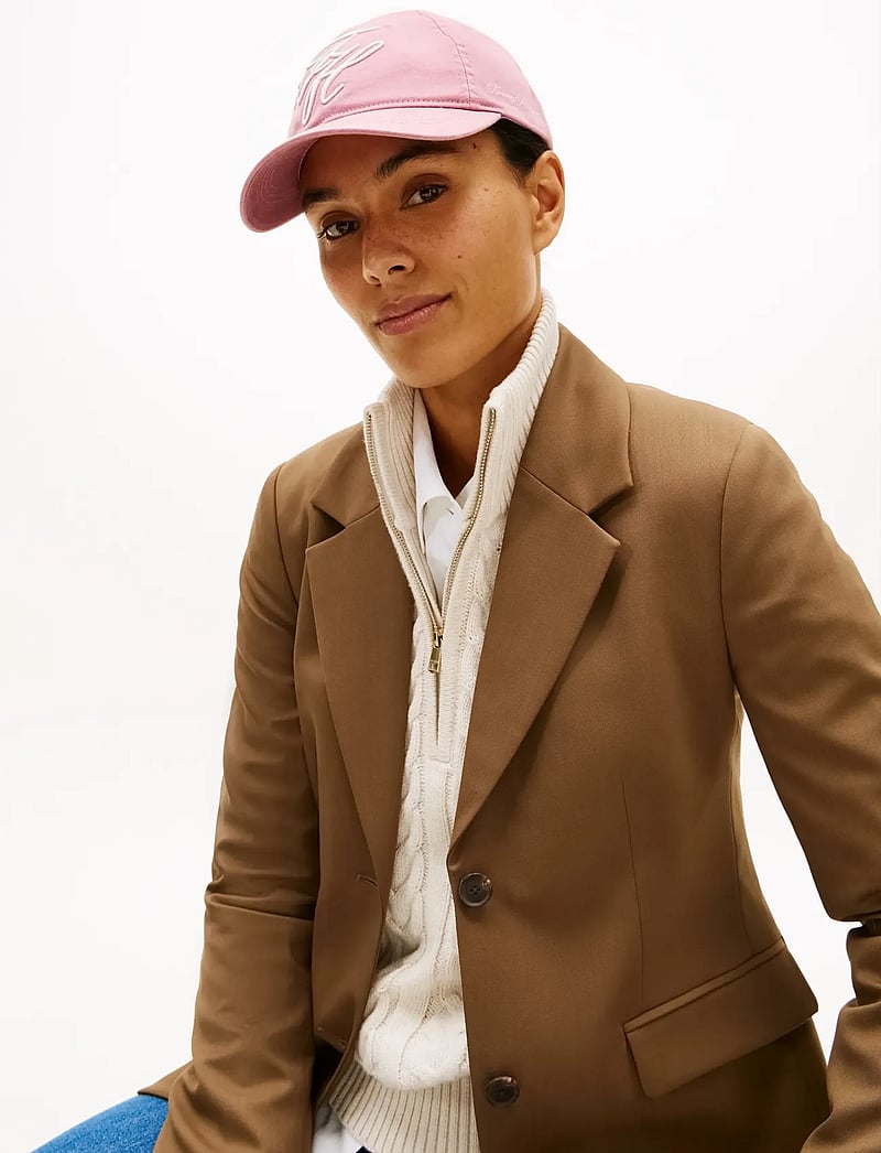 Tommy Hilfiger - TH EMBROIDERED CAP - kepsar - spring rose - 0