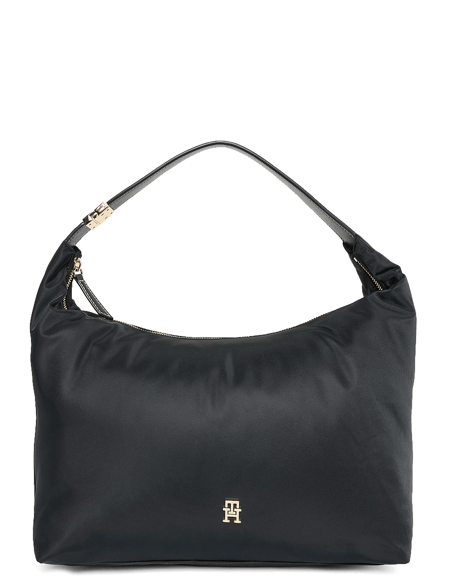 Tommy Hilfiger - TH GO HOBO NYLON - everyday style - black - 0
