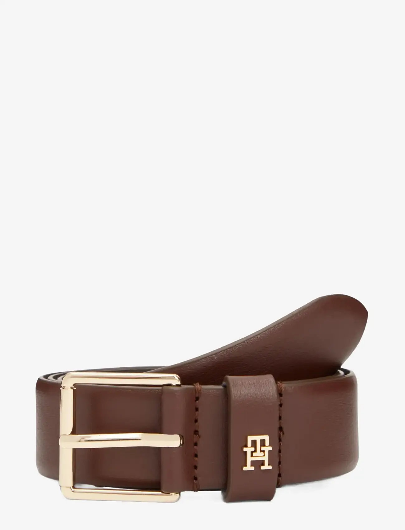 Tommy Hilfiger - TH SQUARE 3.0 - casual bælter - rich walnut - 0