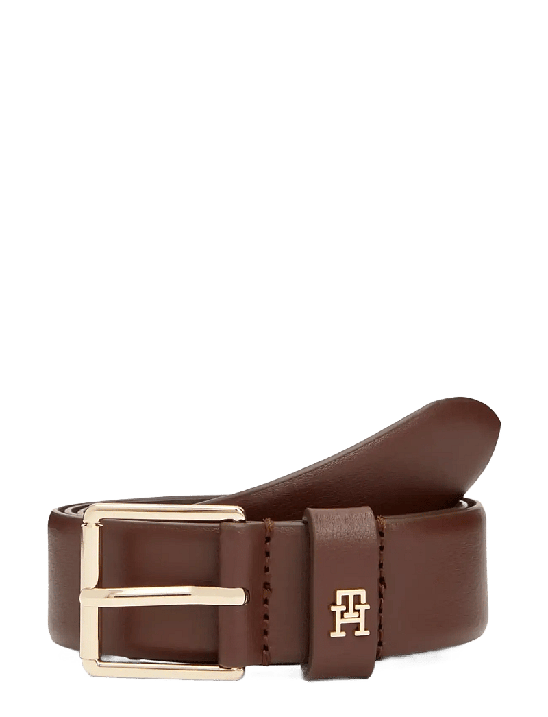 Tommy Hilfiger - TH SQUARE 3.0 - casual bælter - rich walnut - 0