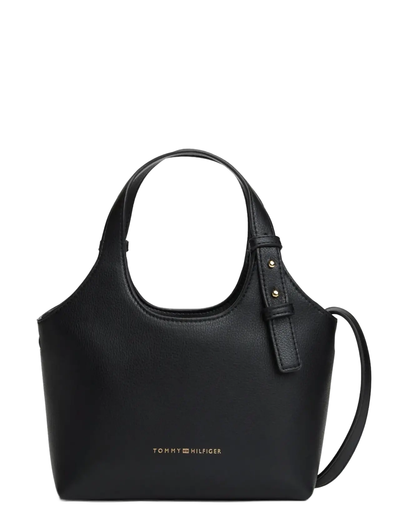 TH LOGO MINI TOTE - BLACK