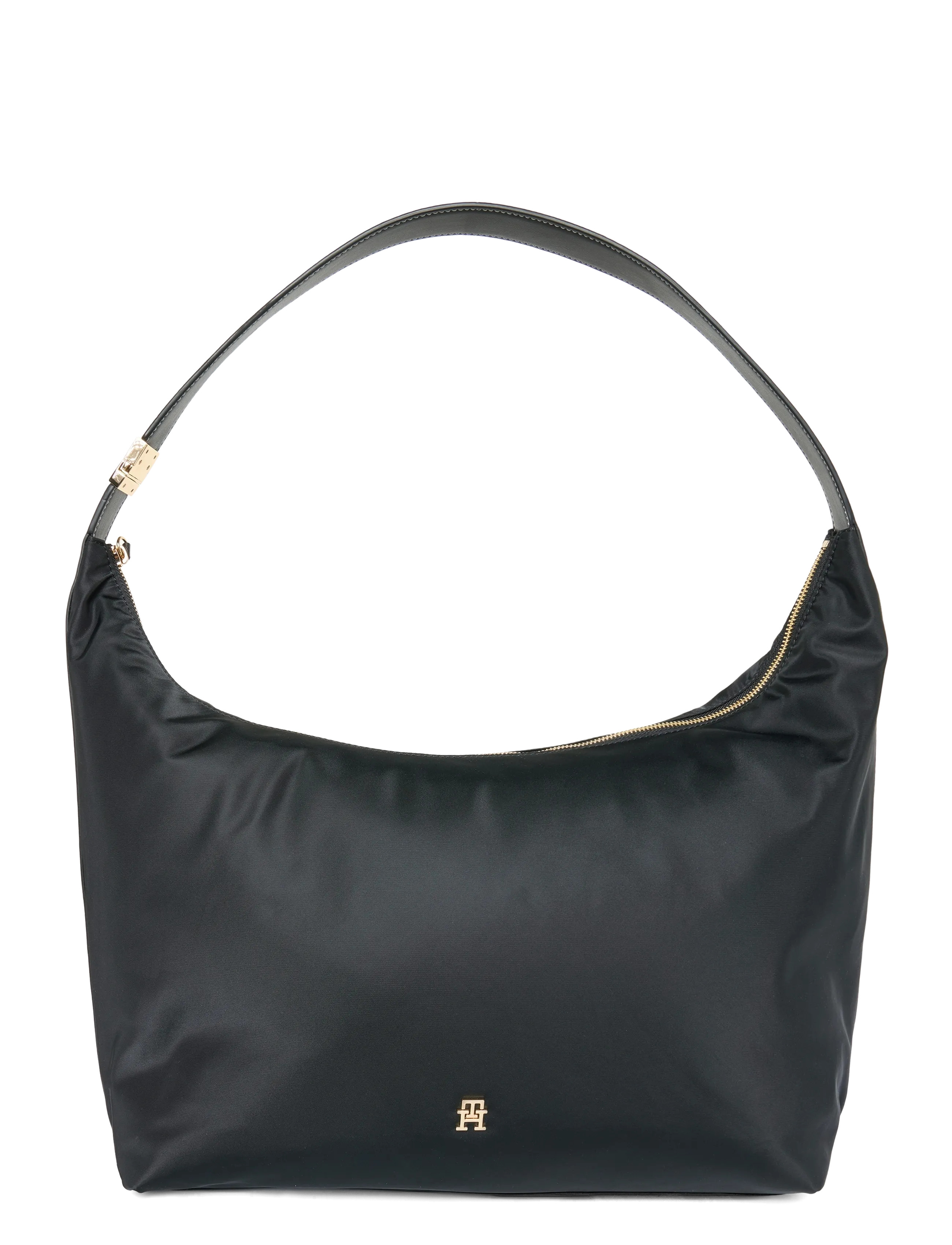 TOMMY HILFIGER Th Go Large Hobo Nylon Schwarz - One Size - Damen