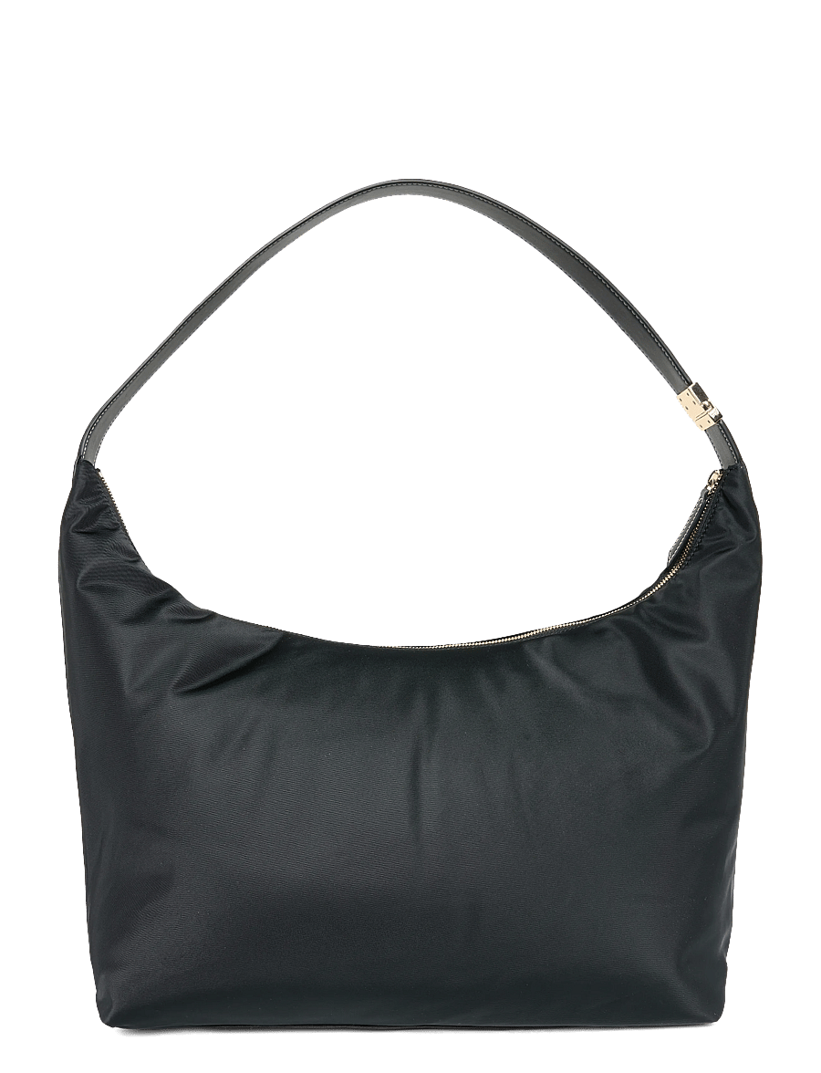 Tommy Hilfiger - TH GO LARGE HOBO NYLON - schultertaschen - black - 1