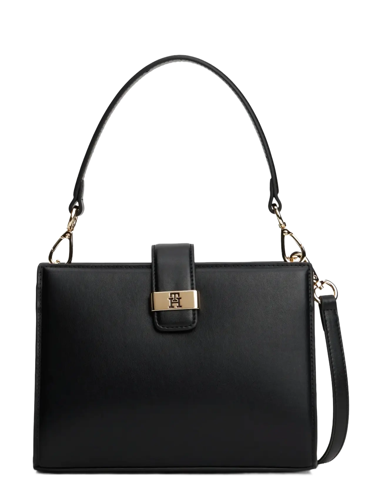 TH HERITAGE MINI SATCHEL - BLACK