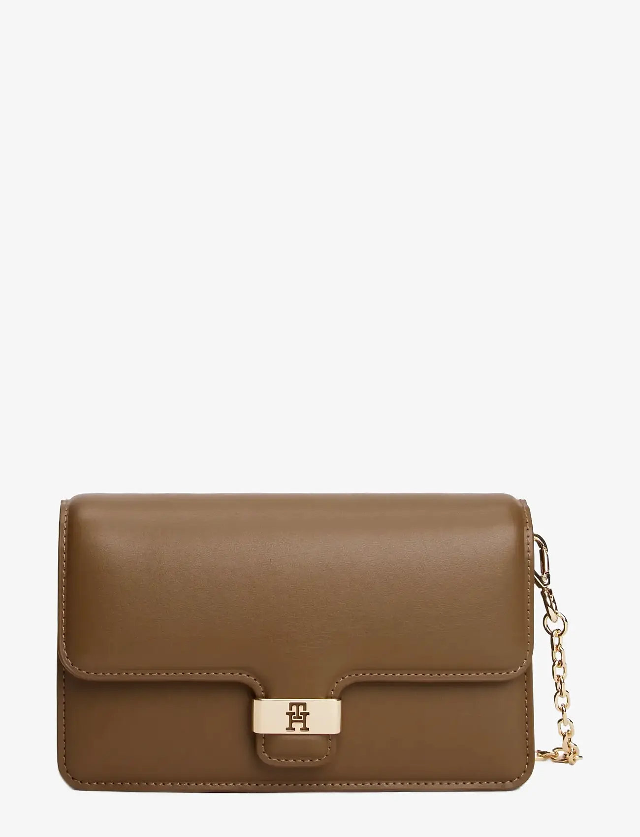 Tommy Hilfiger - TH HERITAGE CLUTCH - crossbody bags - nordic taupe - 1