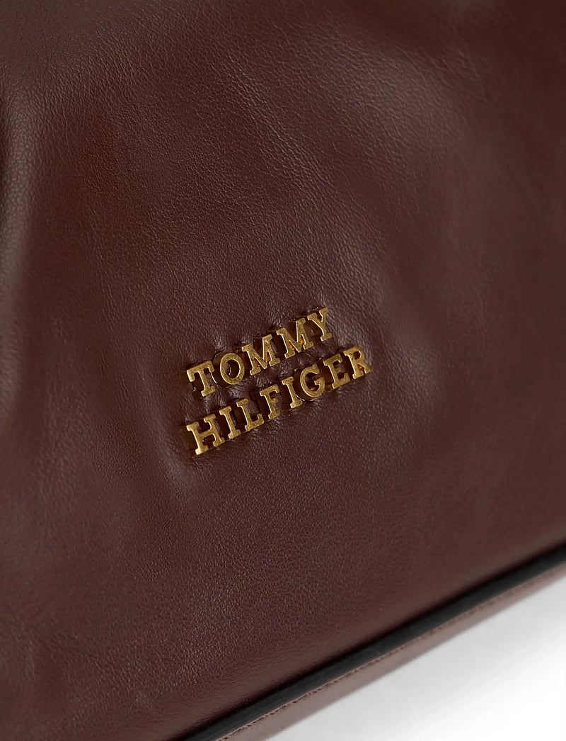 Tommy Hilfiger - SOFT LEATHER MINI CROSSOVER - special occasions - rich walnut - 4