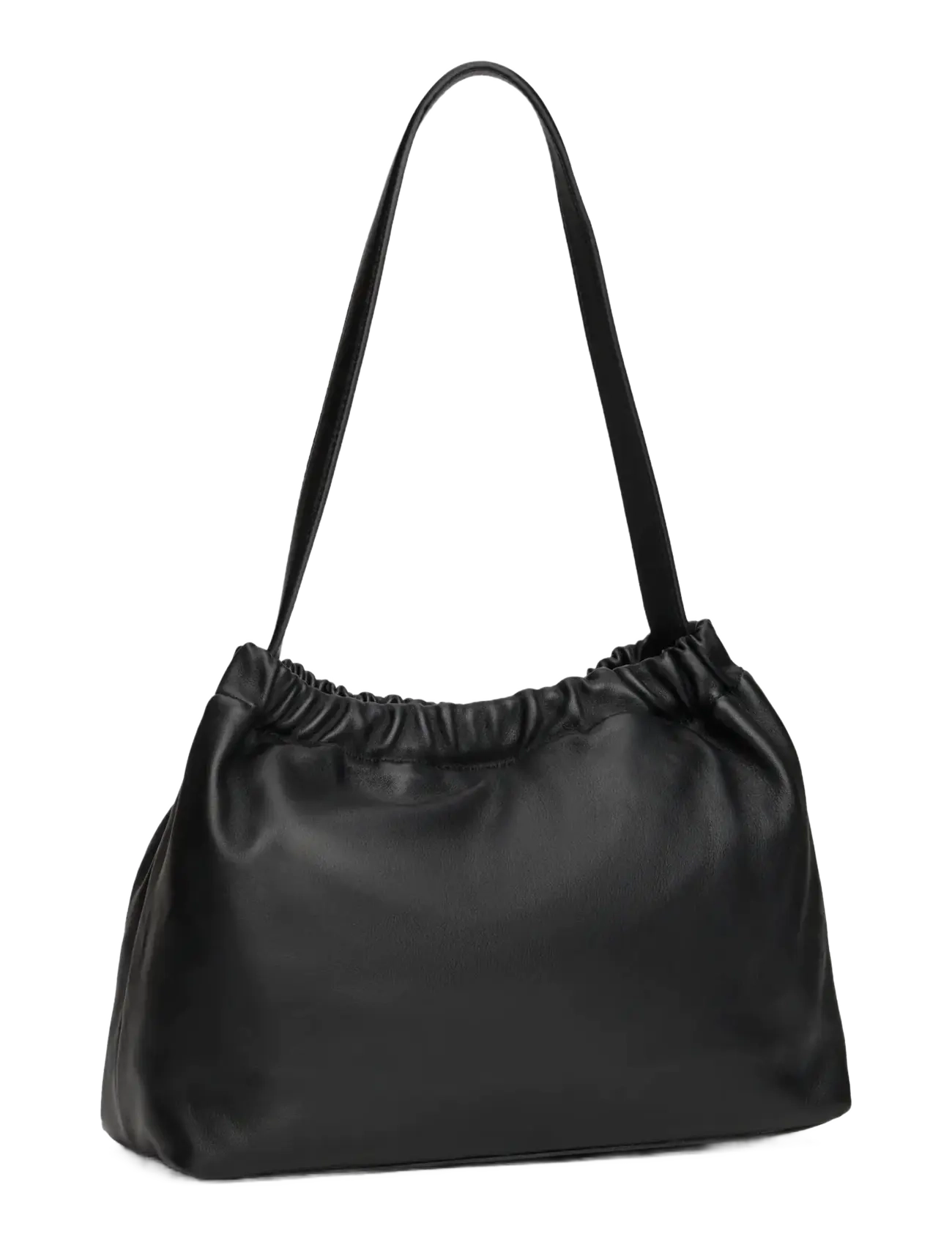 Tommy Hilfiger - SOFT LEATHER SHOULDER BAG - black - 2