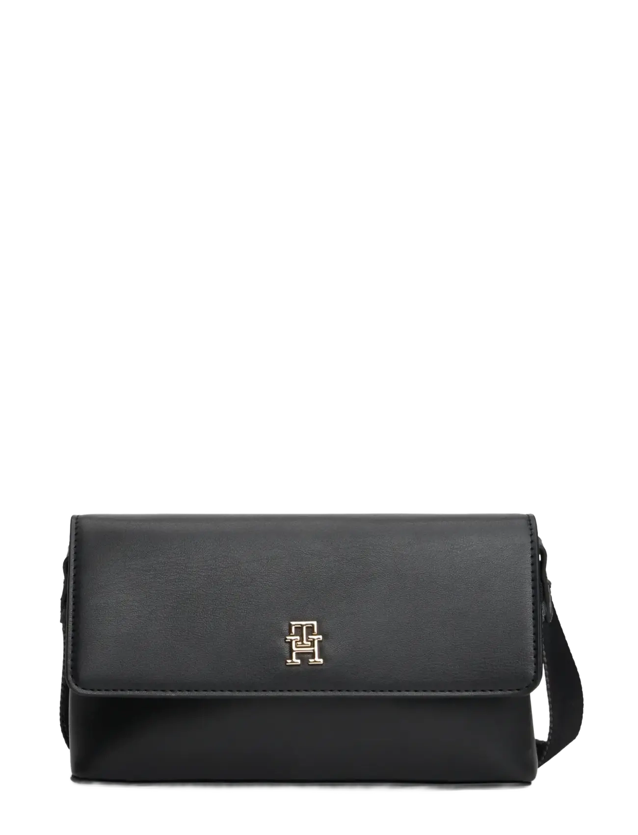 Tommy Hilfiger IM LATAM SOLID PU FLAP CROSSOVER - Sünnipäev - BLACK / black