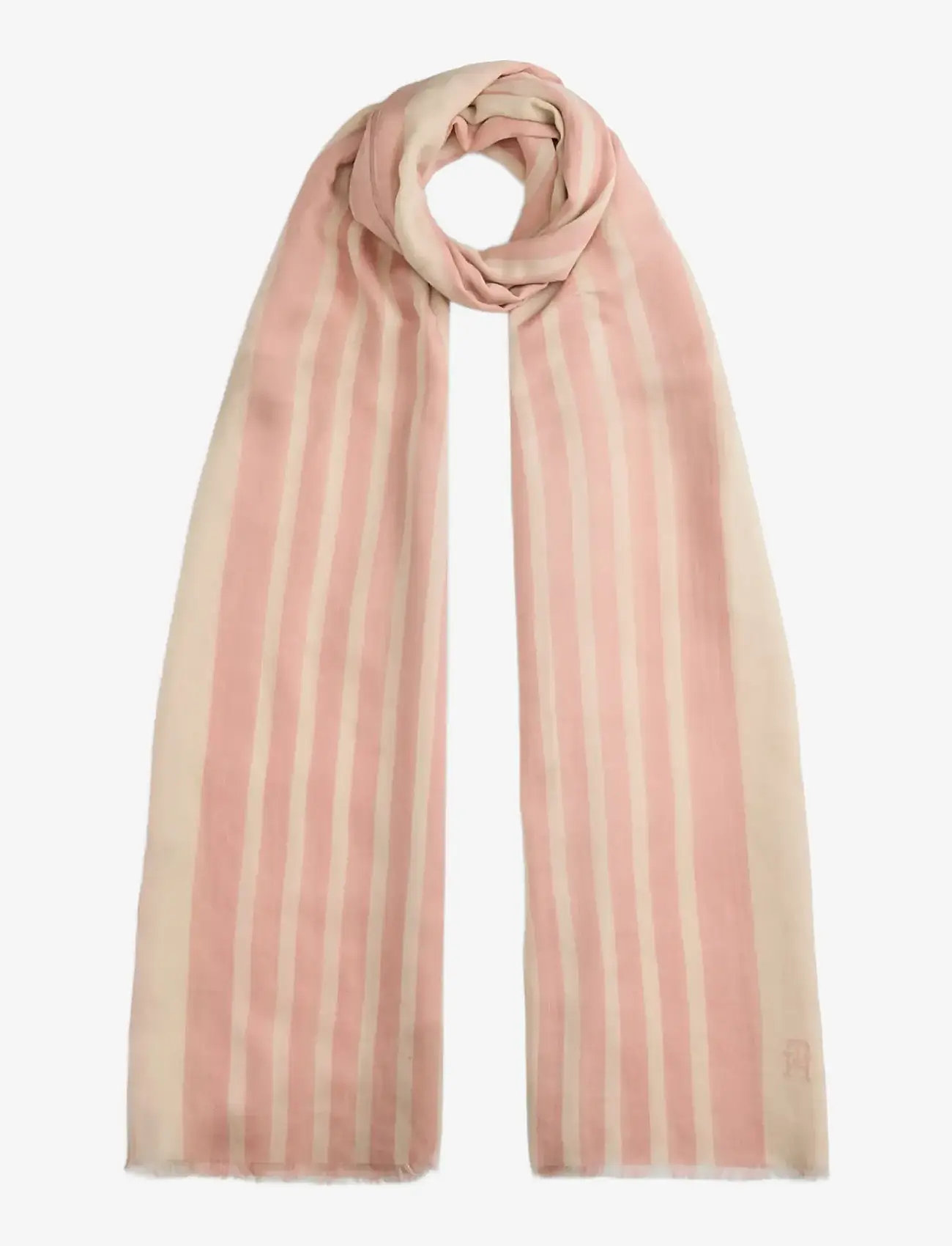 Tommy Hilfiger - TH ELEVATED CHIC SCARF - geburtstagsgeschenke - foggy pink - 1