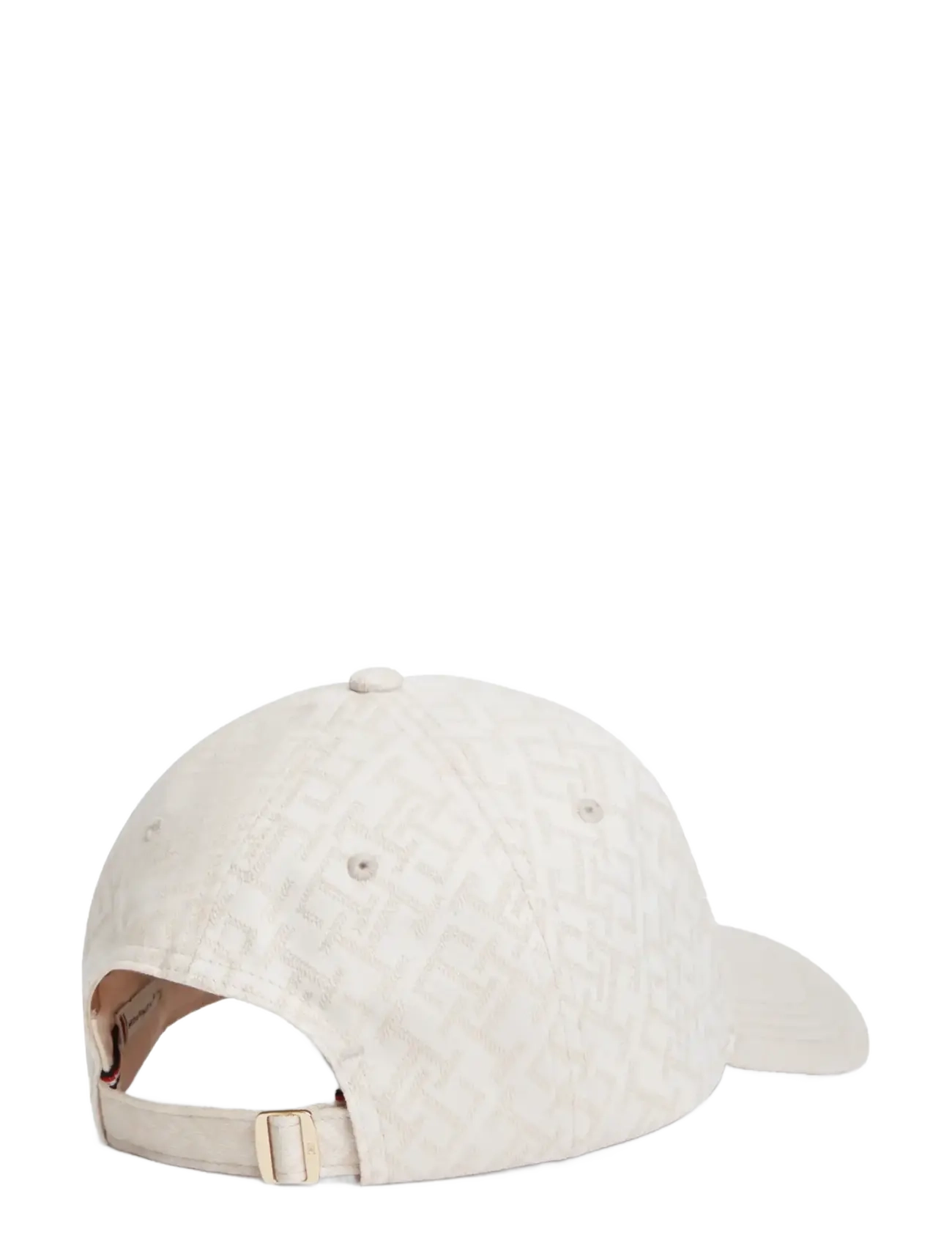 Tommy Hilfiger - TH MONOGRAM JACQ CAP - kasketter & caps - sugarcane - 1