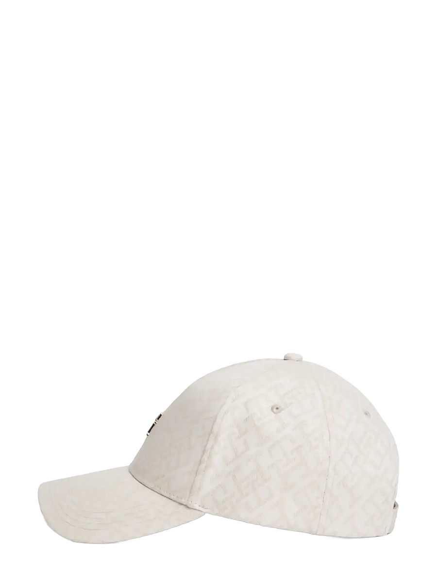 Tommy Hilfiger - TH MONOGRAM JACQ CAP - kasketter & caps - sugarcane - 2
