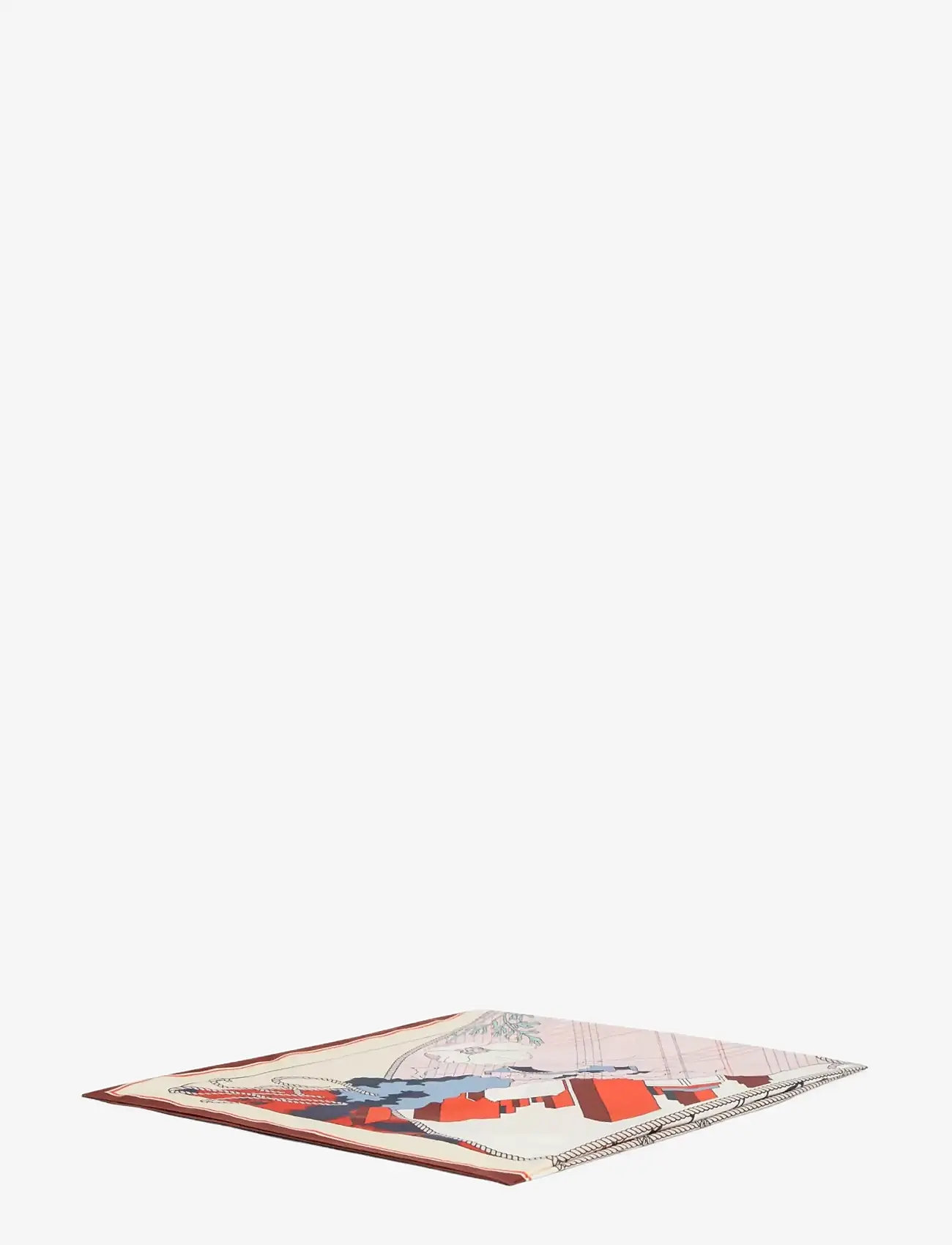 Tommy Hilfiger - TH FLAG FLORAL SILK LARGE SQUARE - tynde tørklæder - storytelling print - 2