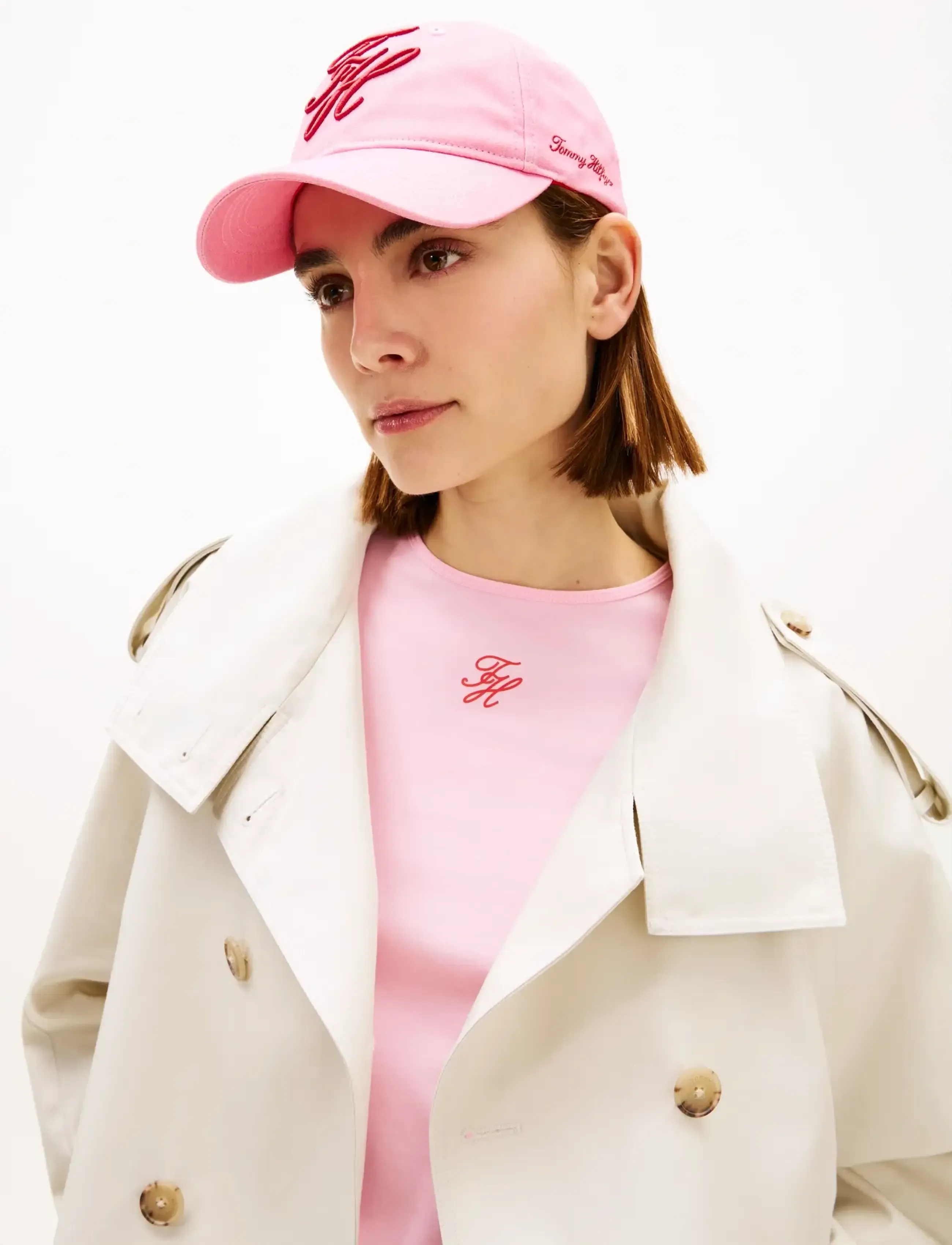 Tommy Hilfiger - TH EMBROIDERED CAP - kappen - rose petal - 3