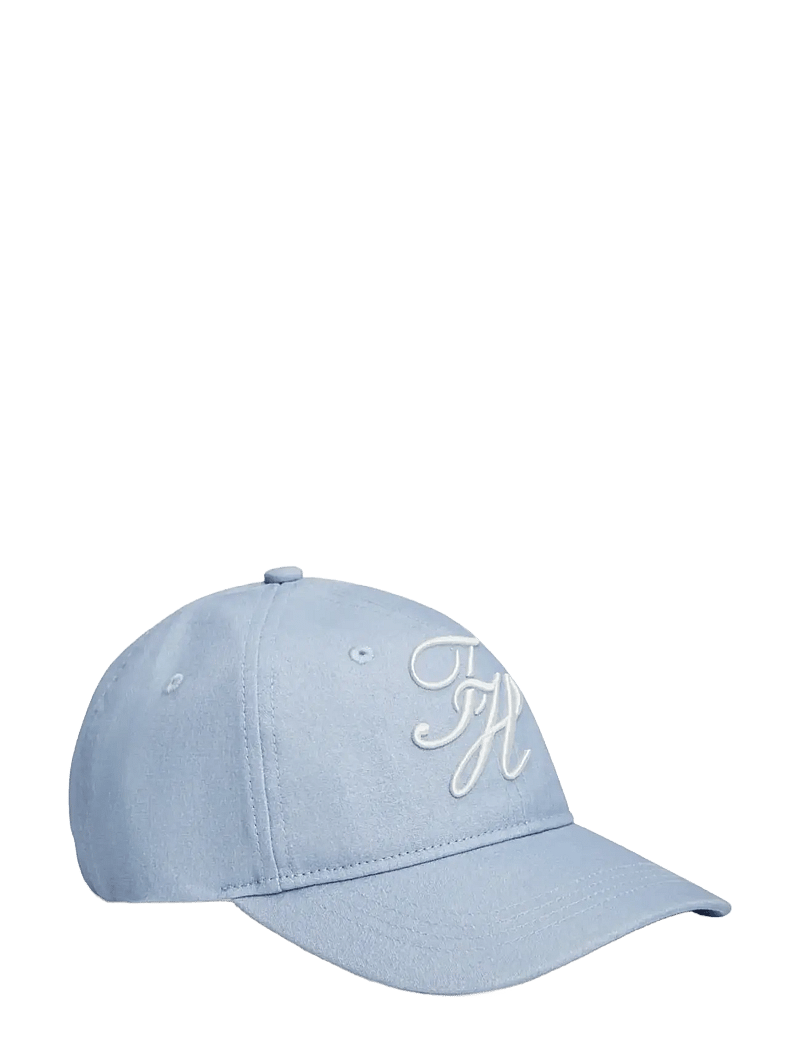 Tommy Hilfiger - TH EMBROIDERED CAP - kasketter & caps - well water - 0