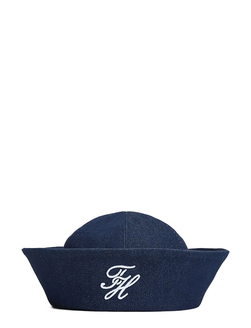 Tommy Hilfiger - TH NAUTICAL SCRIPT HAT - hüte - dark denim - 0