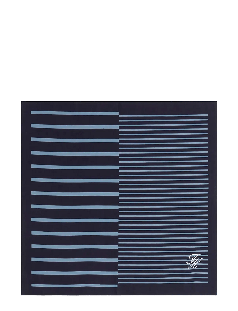 Tommy Hilfiger - TH NAUTICAL SCRIPT COTTON SQUARE - skarelės - space blue - 1