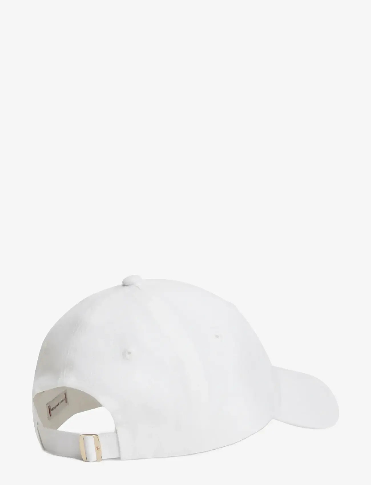 Tommy Hilfiger - TH SCRIPT LINEN CAP - kasketter & caps - optic white - 1
