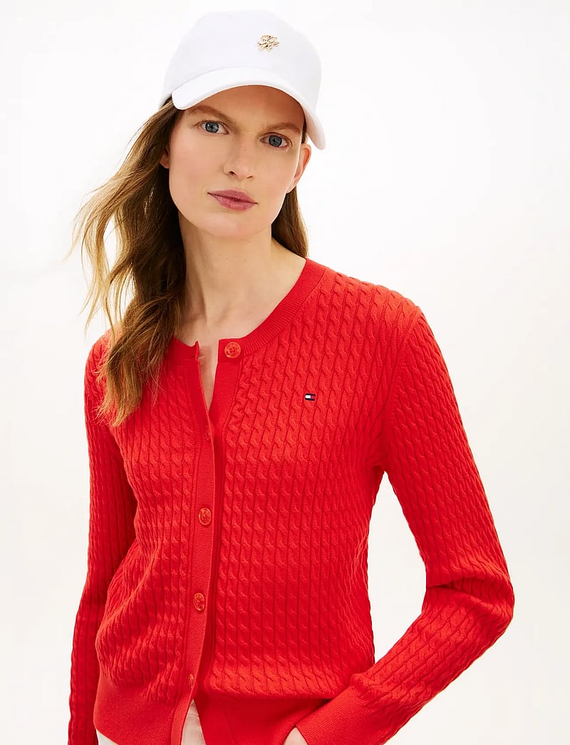 Tommy Hilfiger - TH SCRIPT LINEN CAP - kappen - optic white - 3