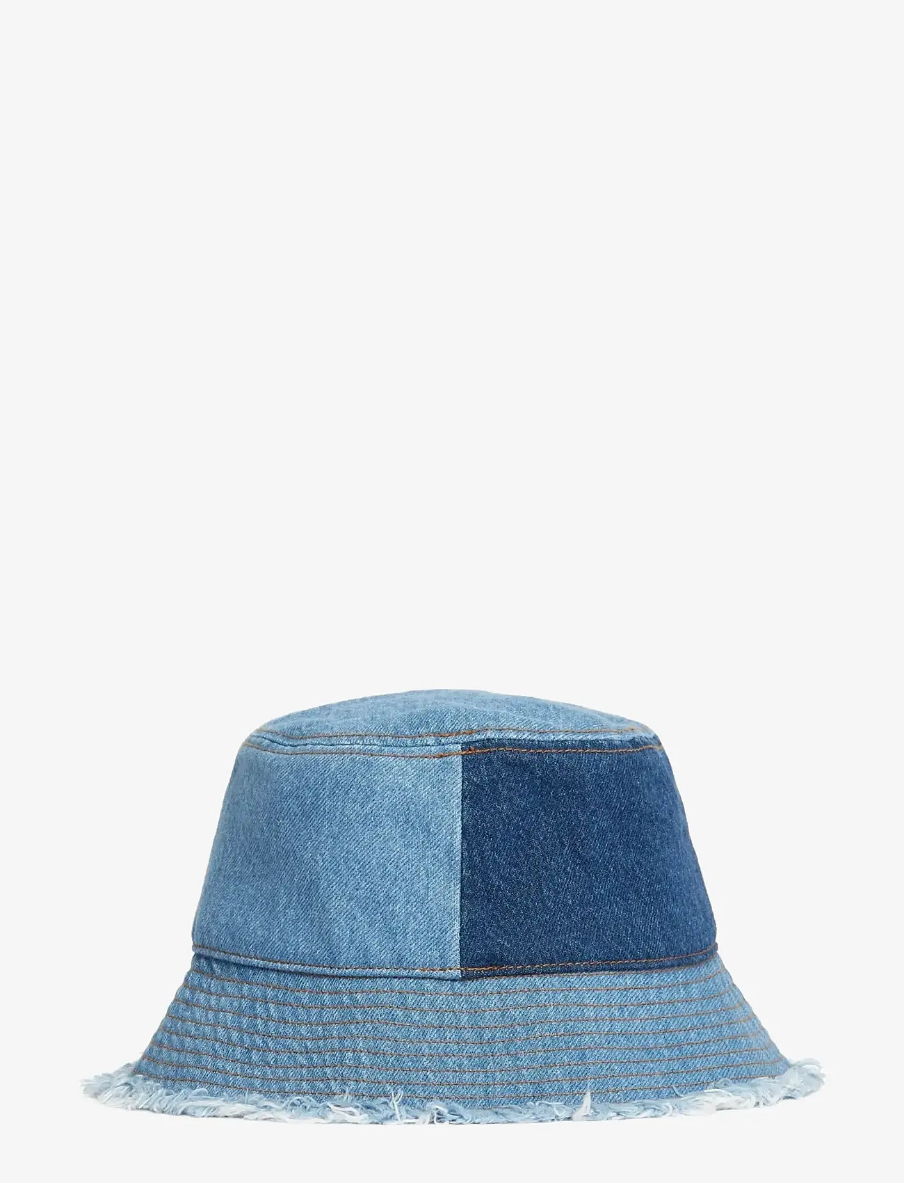 Tommy Hilfiger - TJW DENIM PATCHWORK BUCKET - Äärisega mütsid - denim patch - 1