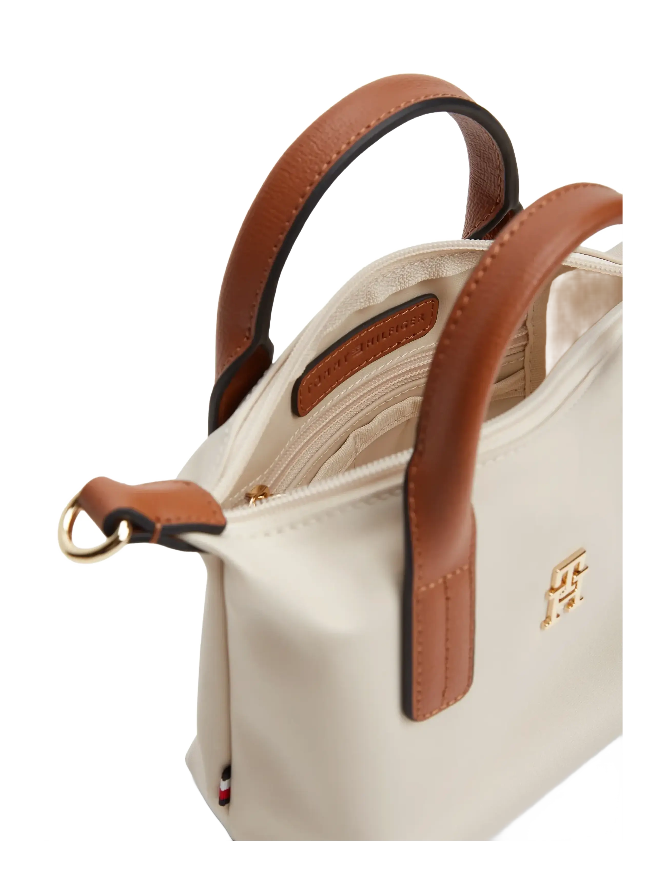 Tommy Hilfiger - POPETTE MICRO TOTE - soft cream - 3