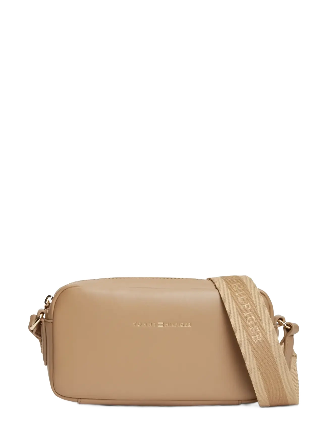 Tommy Hilfiger TH ESSENTIAL CAMERA BAG - Kotid - SAFARI CANVAS / beige