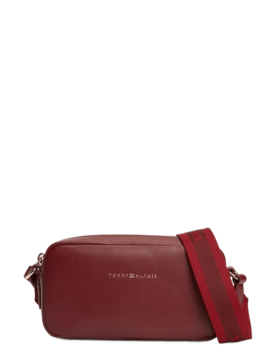Tommy Hilfiger - TH ESSENTIAL CAMERA BAG - umhängetaschen - velvet maroon - 1