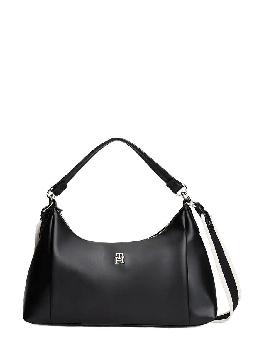 Tommy Hilfiger - TH ESSENTIAL SHOULDER BAG - hverdags stil - black - 1