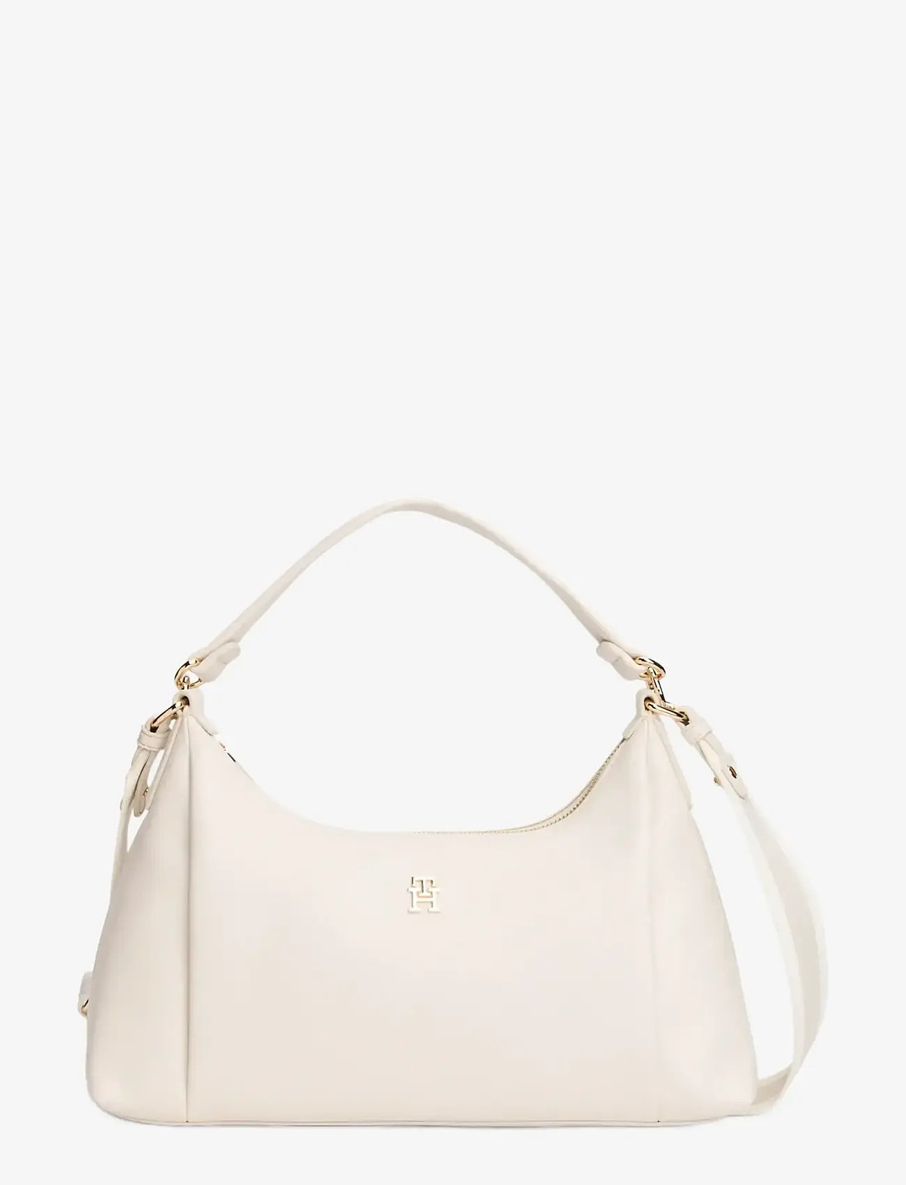 Tommy Hilfiger - TH ESSENTIAL SHOULDER BAG - erilised sündmused - soft cream - 1