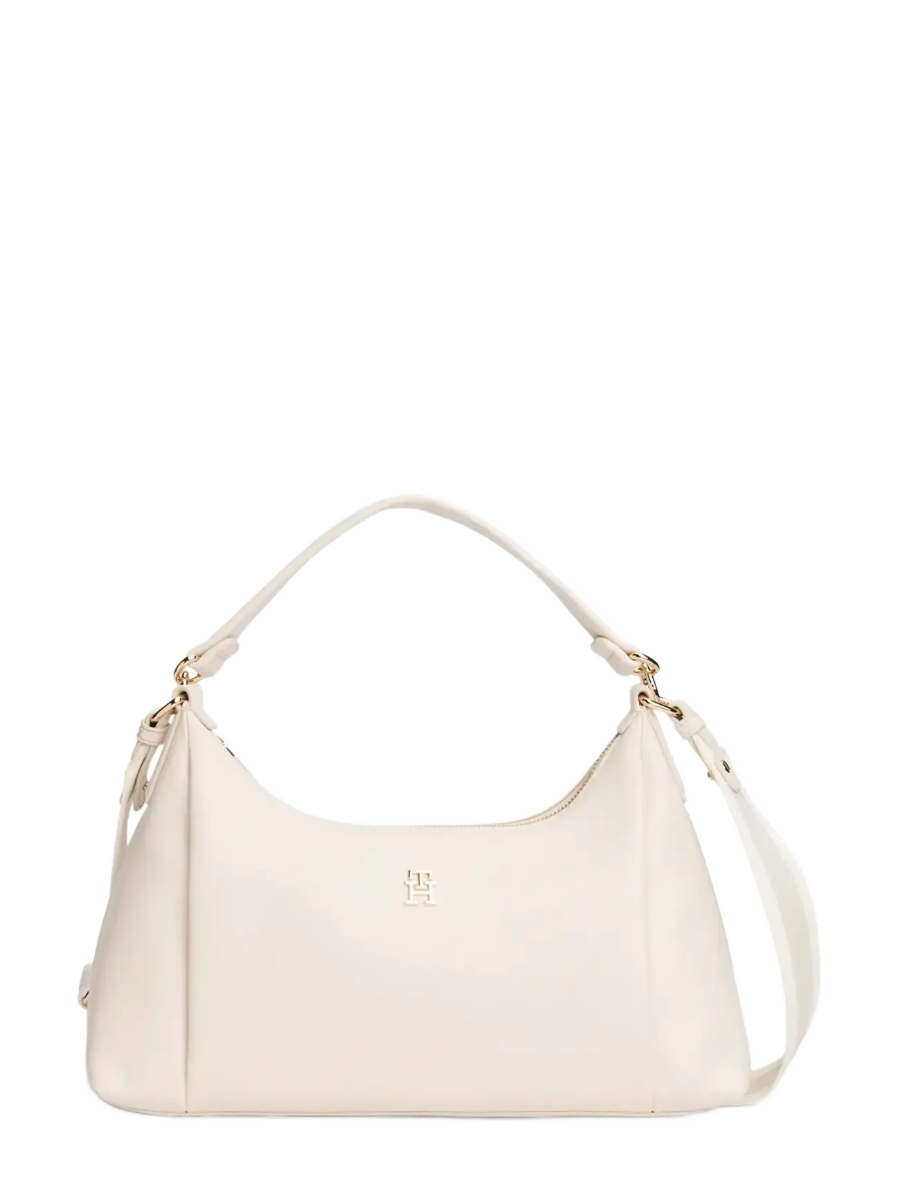 Tommy Hilfiger TH ESSENTIAL SHOULDER BAG - Tasker - SOFT CREAM / cream