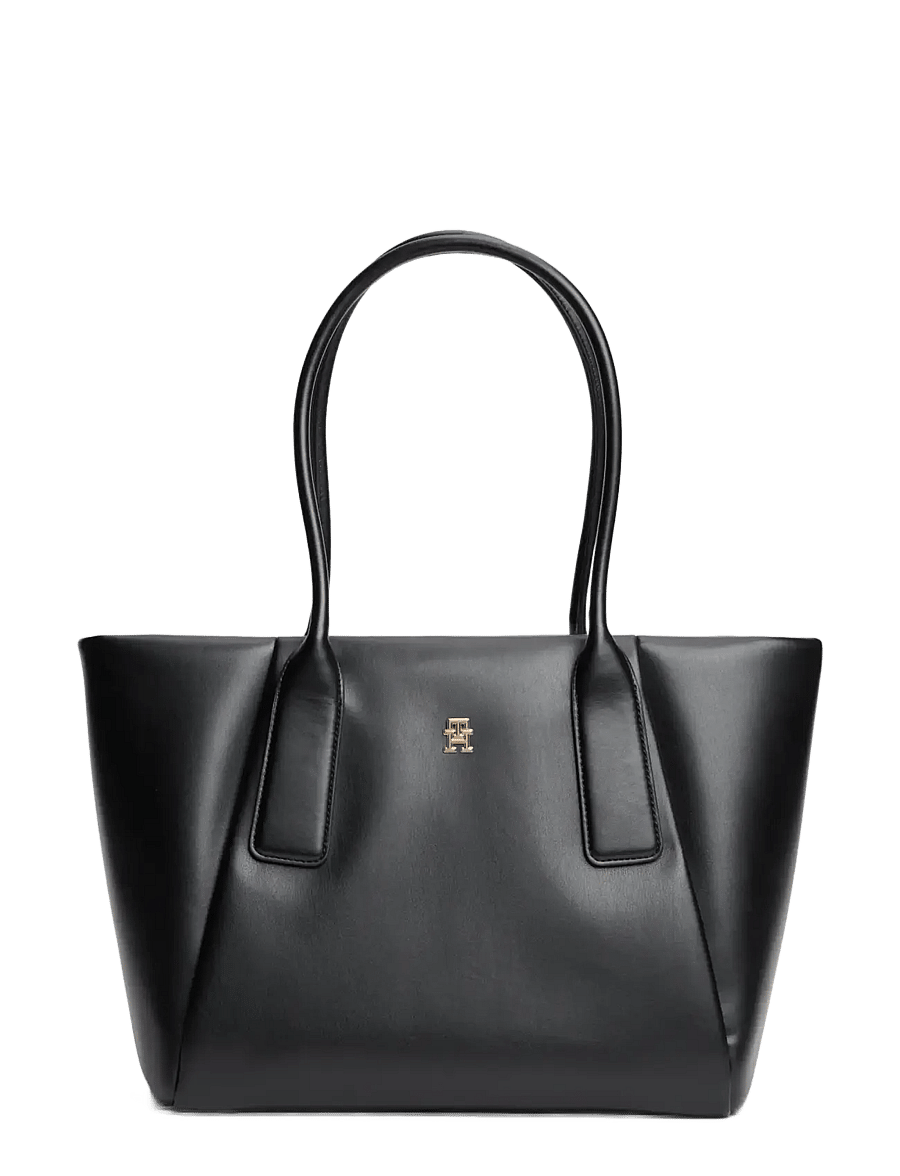 Tommy Hilfiger - TH ESSENTIAL TOTE - tote bags - black - 1