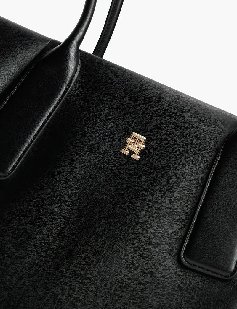 Tommy Hilfiger - TH ESSENTIAL TOTE - tote bags - black - 4