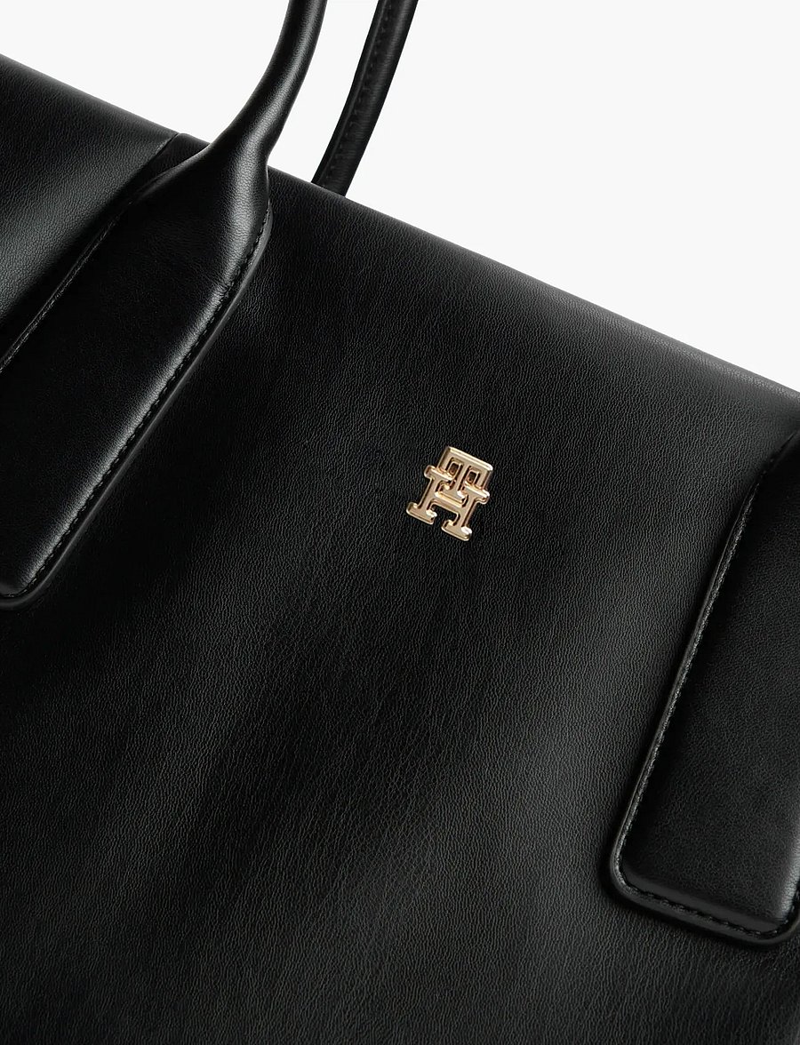 Tommy Hilfiger - TH ESSENTIAL TOTE - tote bags - black - 4