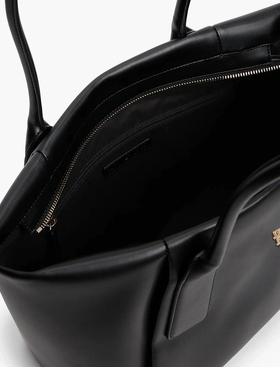 Tommy Hilfiger - TH ESSENTIAL TOTE - tote bags - black - 5