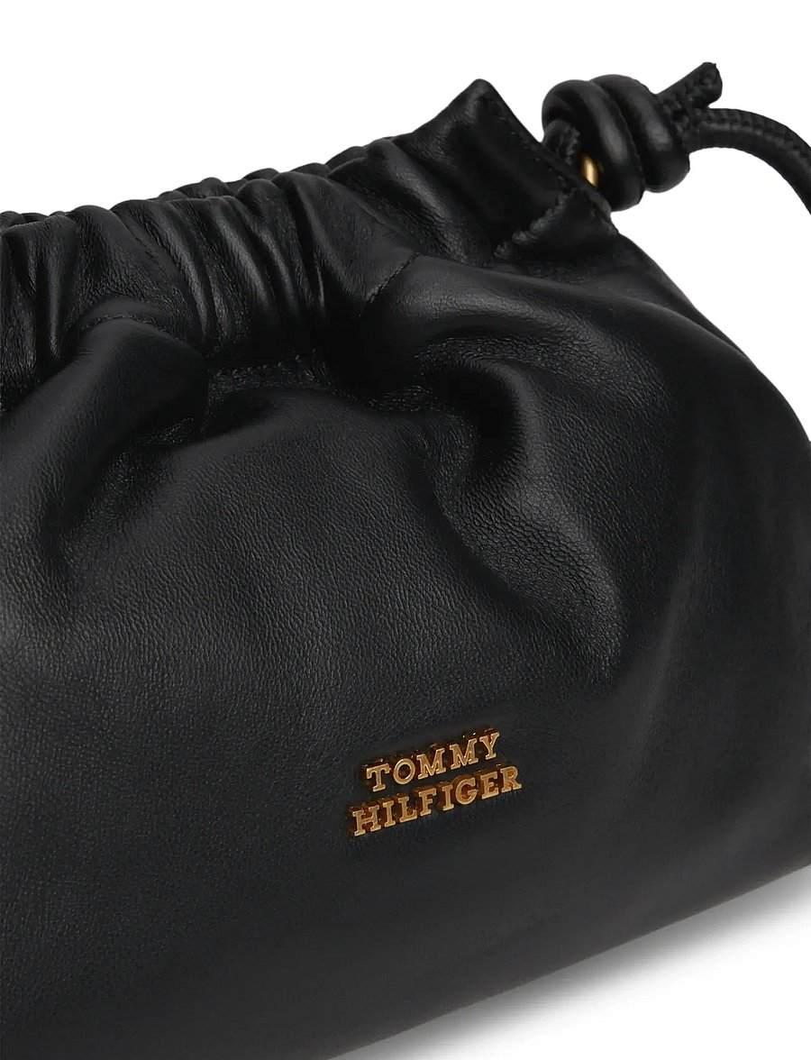 Tommy Hilfiger - TH SOFT LEATHER CROSSOVER - crossbody kotid - black - 3