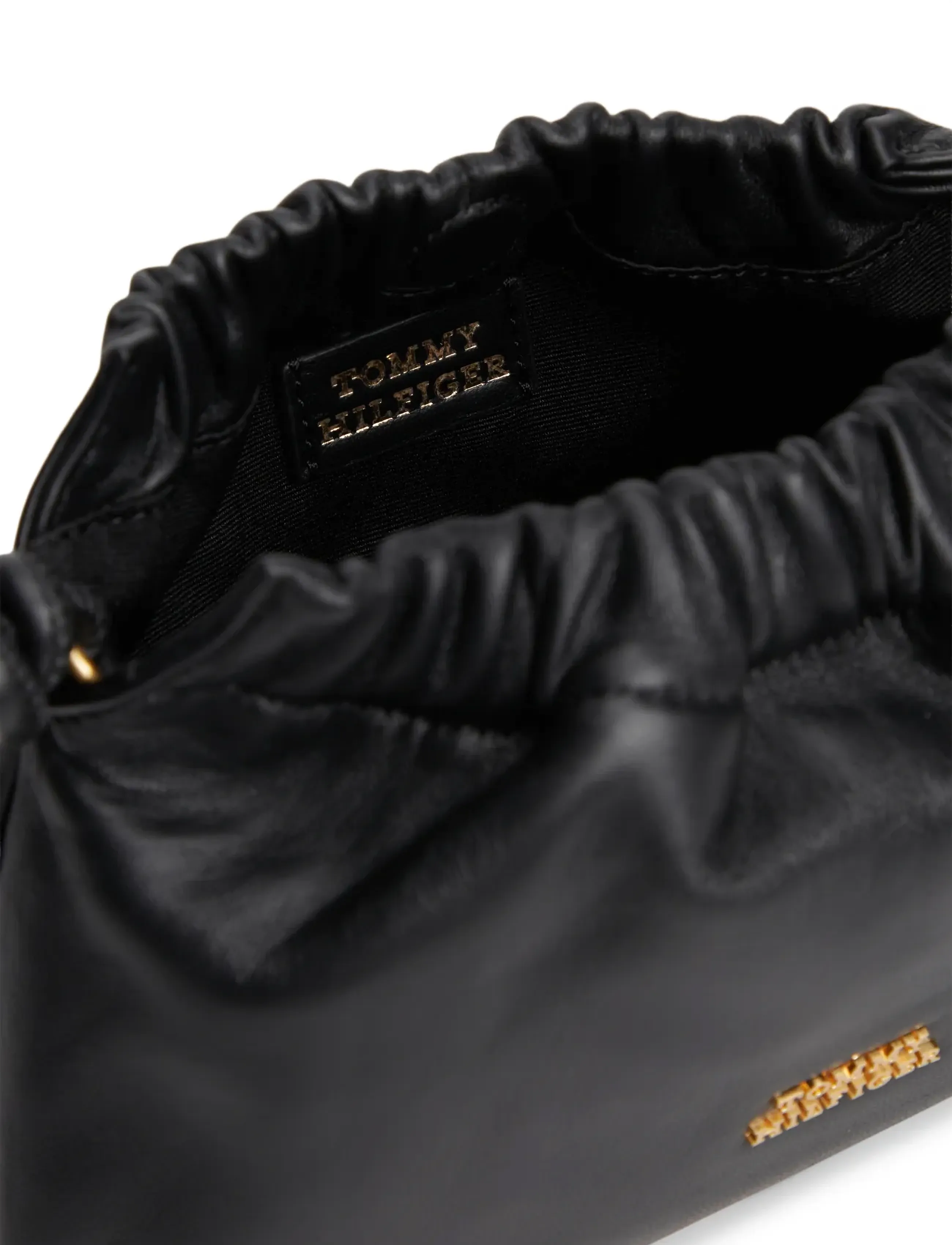 Tommy Hilfiger - TH SOFT LEATHER CROSSOVER - crossbody kotid - black - 4