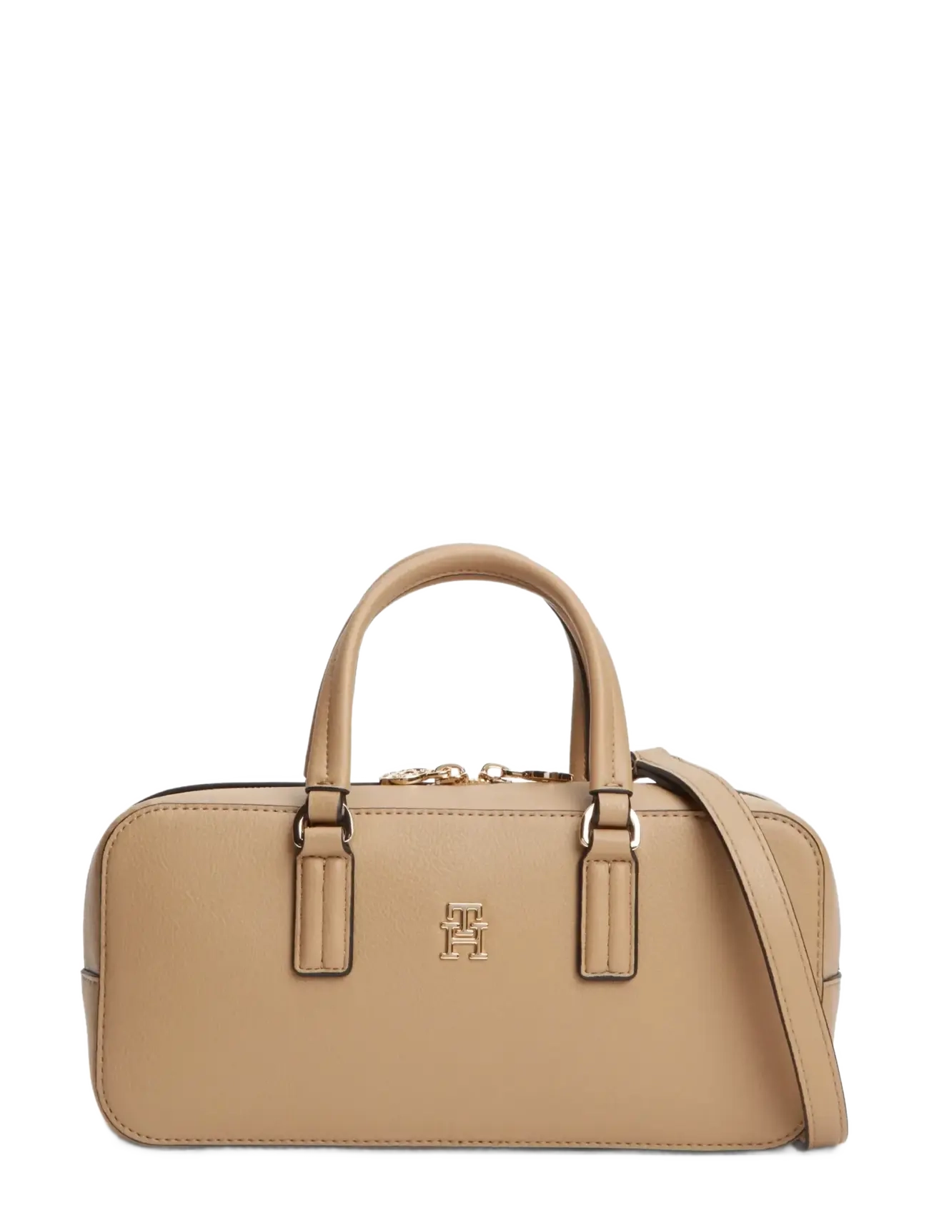 Tommy Hilfiger TH DAILY CROSSOVER - Handväskor - SAFARI CANVAS / beige