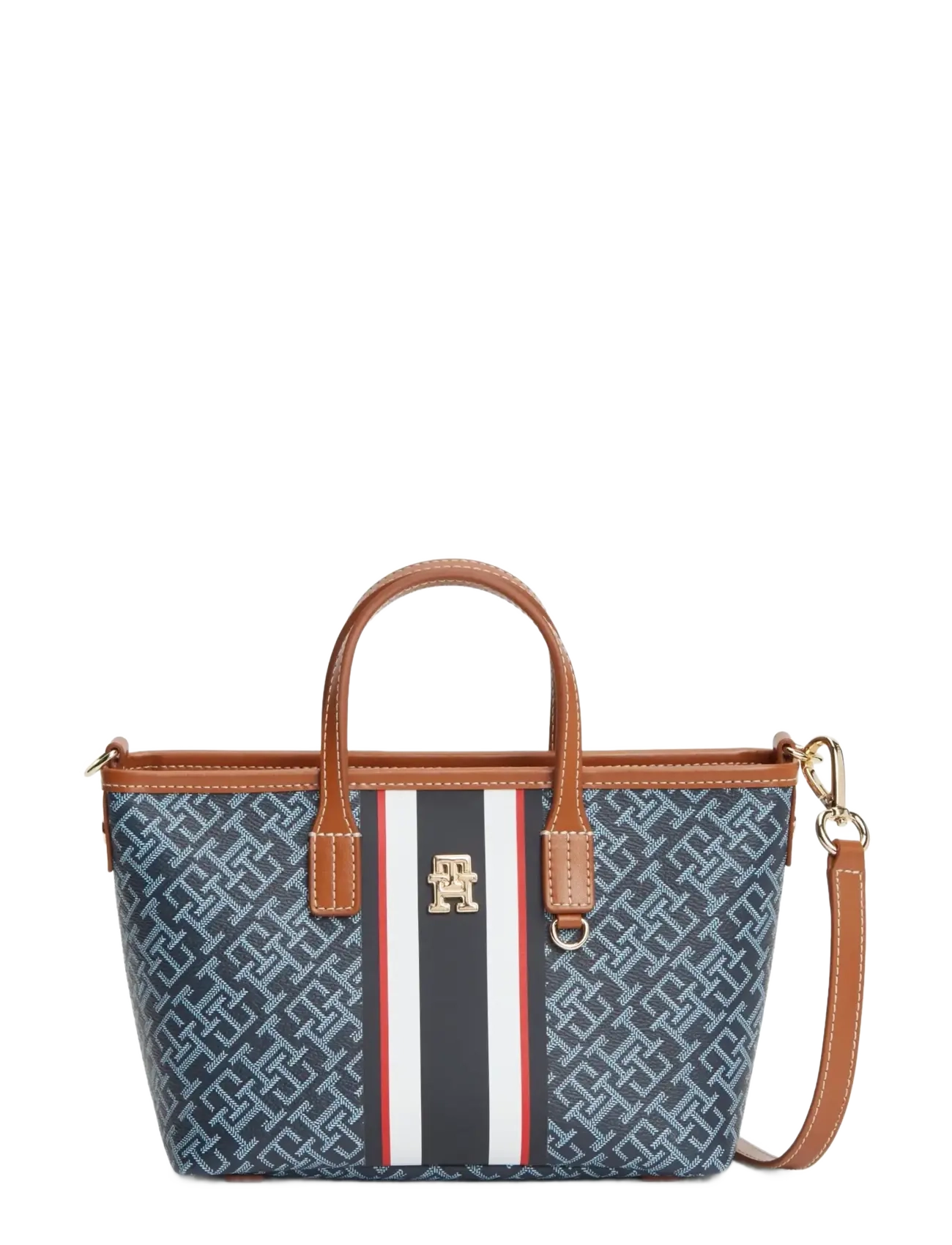 TOMMY HILFIGER Th Monoplay Mini Tote Stripe Le Blau - One Size - Damen